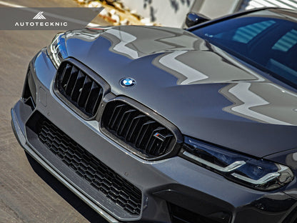 AutoTecknic Replacement Dry Carbon Grille Surround - BMW F90 M5 LCI