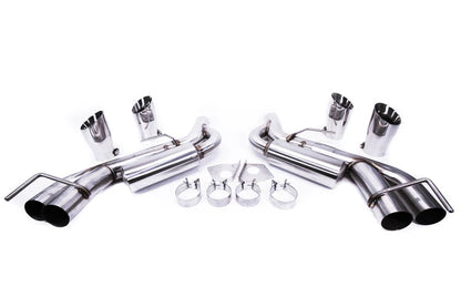 PLM Axle Back Muffler Delete – Chevy Camaro SS & ZL1 V8 2016–2023 – Stainless Steel