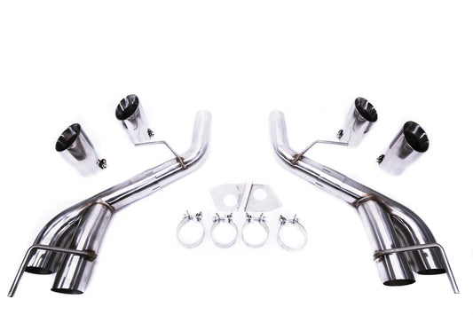 PLM Axle Back Muffler Delete – Chevy Camaro SS & ZL1 V8 2016–2023 – Stainless Steel