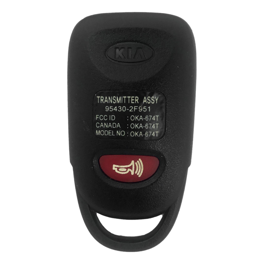 Kia Spectra 2007-2009 OEM 4 Button Remote OKA-674T