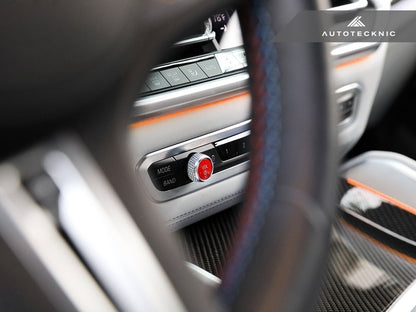 AutoTecknic Bright Red Audio Volume Button - BMW F91/ F92/ F93 M8