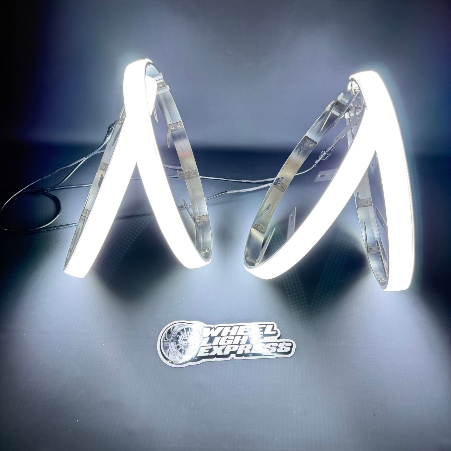 5 Row White High Density Wheel Lights
