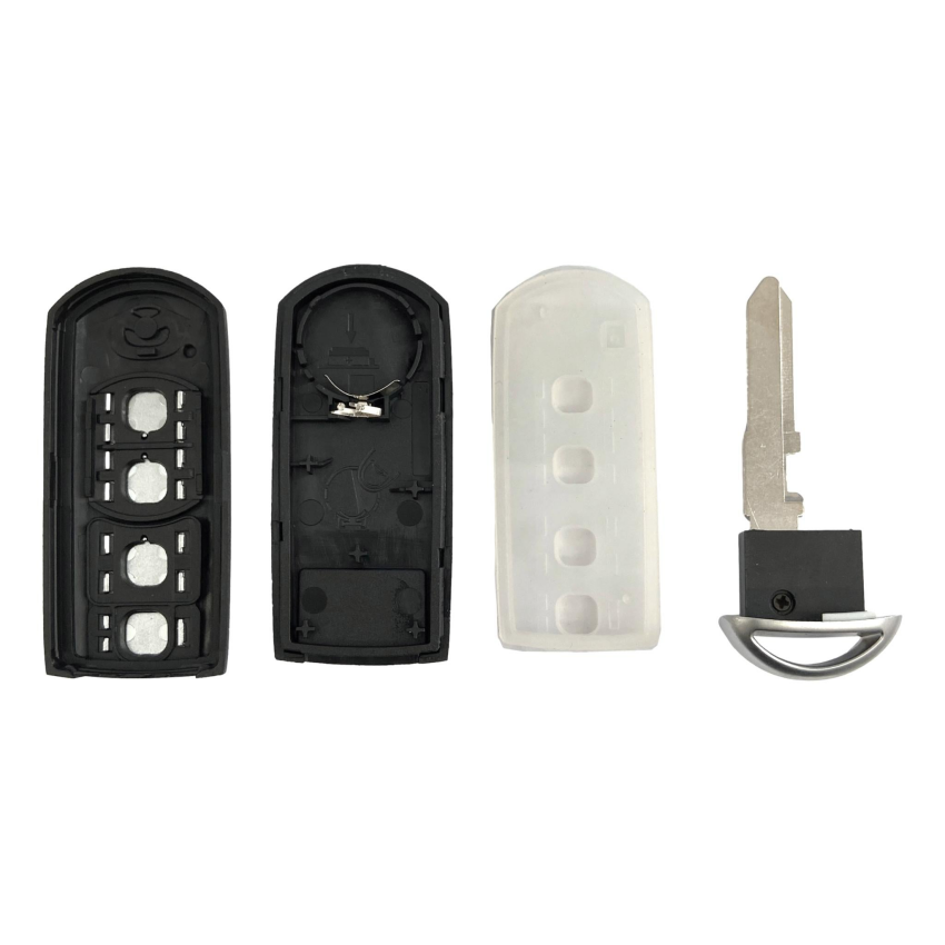 Mazda6 4 Button Smart Key Shell For KR55WK49383 | Aftermarket