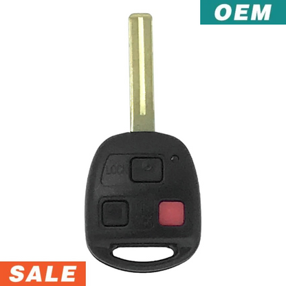 Lexus LX470 2003-2007 OEM 3 Button Remote Head Key HYQ12BBT