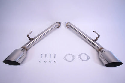 PLM Infiniti Q60 Axle Back Exhaust Muffler Delete 2017-2022
