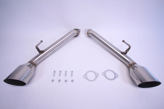 PLM Infiniti Q60 Axle Back Exhaust Muffler Delete 2017-2022