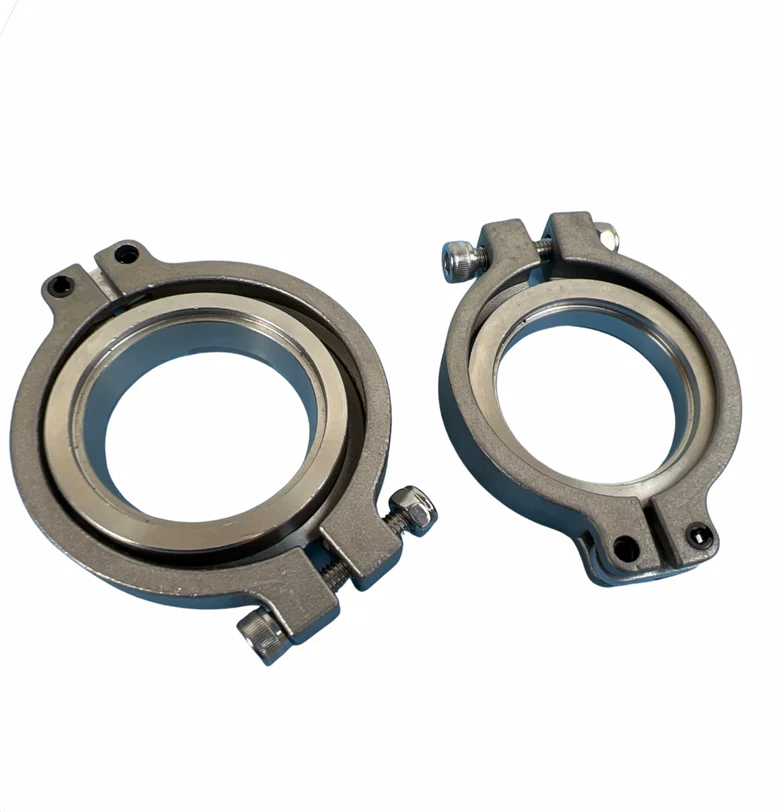 BULL BOOST PERFORMANCE 38mm Wastegate V-Band Clamp Set Kit For TiAL MV-R MV-S