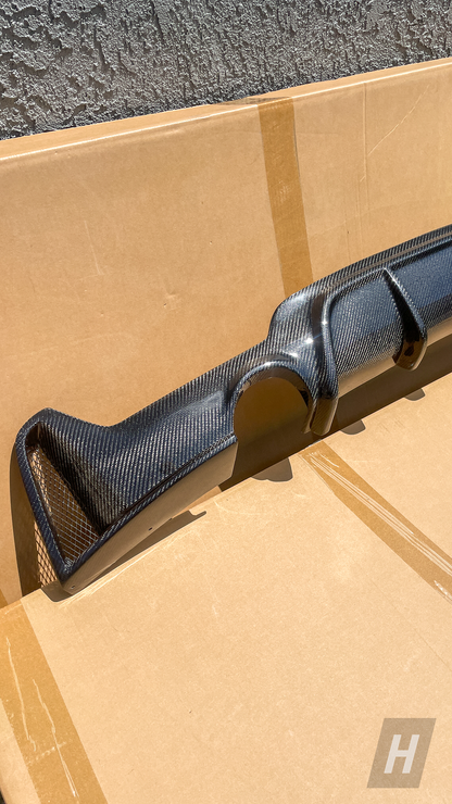 Performance Style Carbon Fiber Rear Diffuser - F32 4-Series