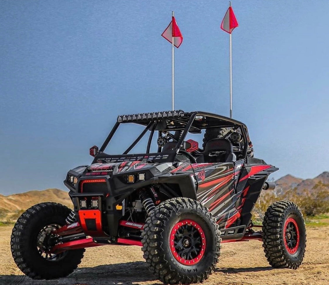 2014-2023 Polaris RZR 2DR Rear Bumper Cage