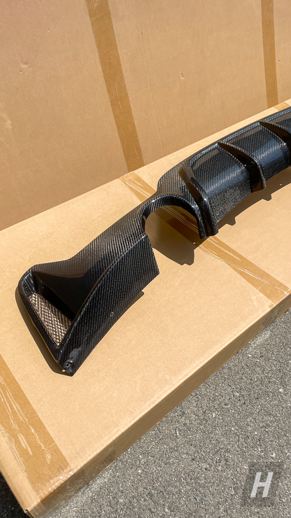 Performance Style Carbon Fiber Rear Diffuser - F32 4-Series