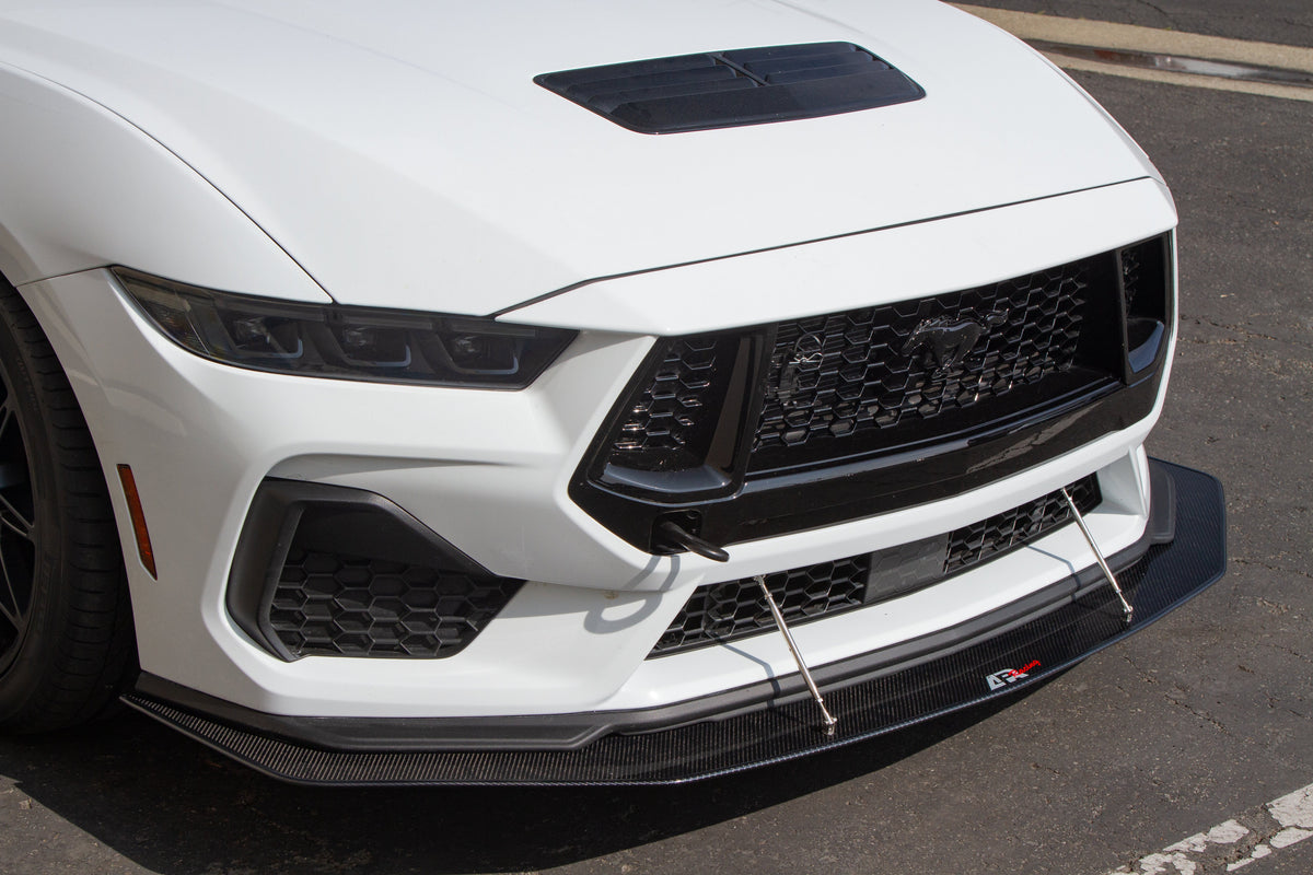 Carbon Fiber Front Wind Splitter - Ford Mustang S650 GT Performance Package 2024 - Current