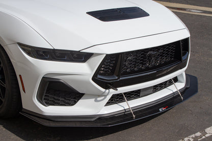 Carbon Fiber Front Wind Splitter - Ford Mustang S650 GT Performance Package 2024 - Current