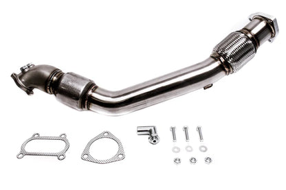 PLM Power Driven K-Series Header Downpipe with High-Flow Cat – 2012–2015 Civic Si FG4 & 2013–2015 Acura ILX