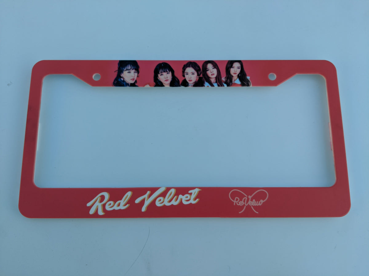 Illumaesthetic KPOP Plate Frame - RED VELVET