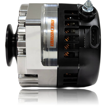 Mechman 170 Amp S Series Billet Racing Alternator 1965-1985 Ford - Machined