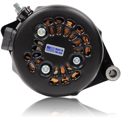 Mechman 170 Amp S Series Billet Racing Alternator 1965-1985 Ford - Black