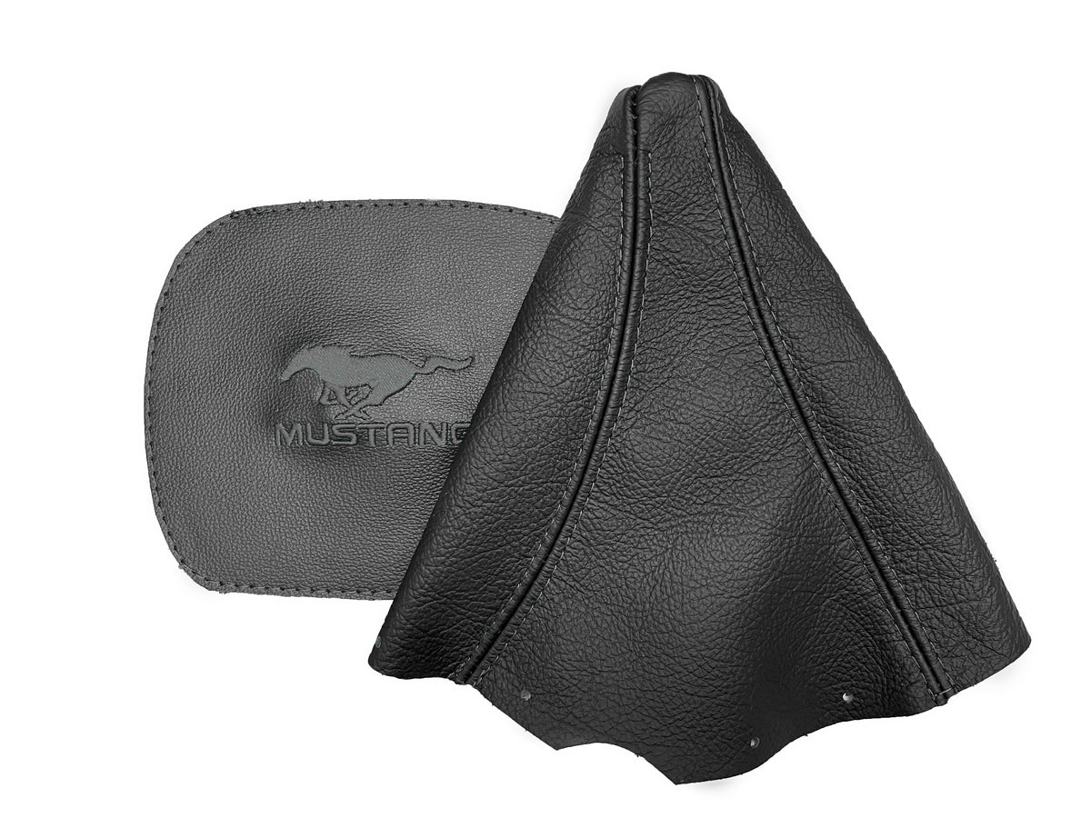 1994-2004 FORD MUSTANG GT Embroidered Leather Manual Shift Boot Cover