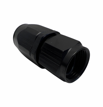 4Pcs 90° 0Degree Swivel Hose Line End Fitting Adaptor Fuel Oil AN10 10AN Black