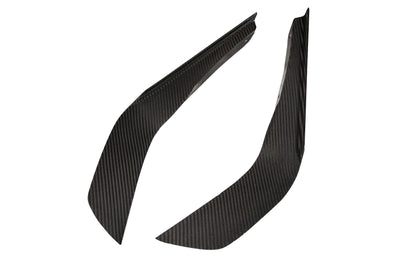 Carbon Fiber Front Bumper Canards - Ford Mustang S650 GT 2024 - Current (does not fit Dark Horse bumper)