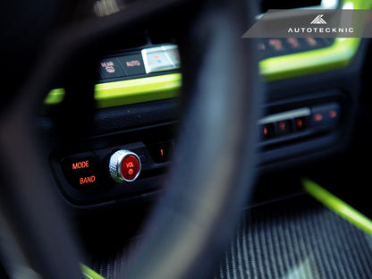 AutoTecknic Bright Red Audio Volume Button - BMW G29 Z4
