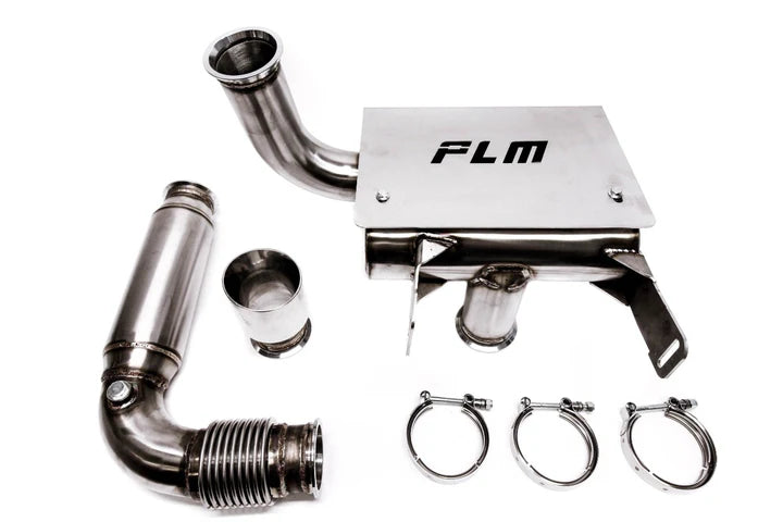 PLM 2017-2021 Can-Am Maverick X3 Turbo Full Back Exhaust 3"