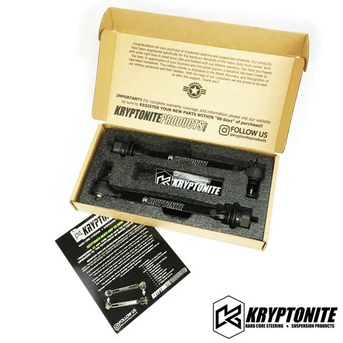 Kryptonite Tie Rods For Fabtech Rts Lift Kits 2011–2025 Chevy/GMC 2500HD/3500HD