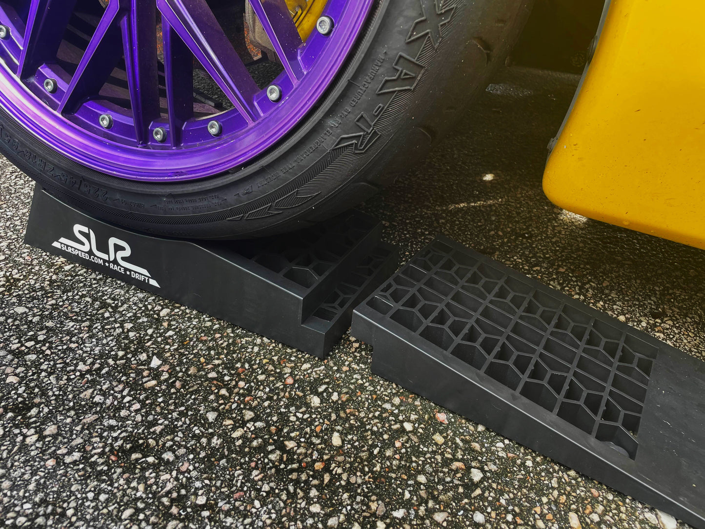 SLR Lowered Car Ramps - Split-Style for Easy Jacking