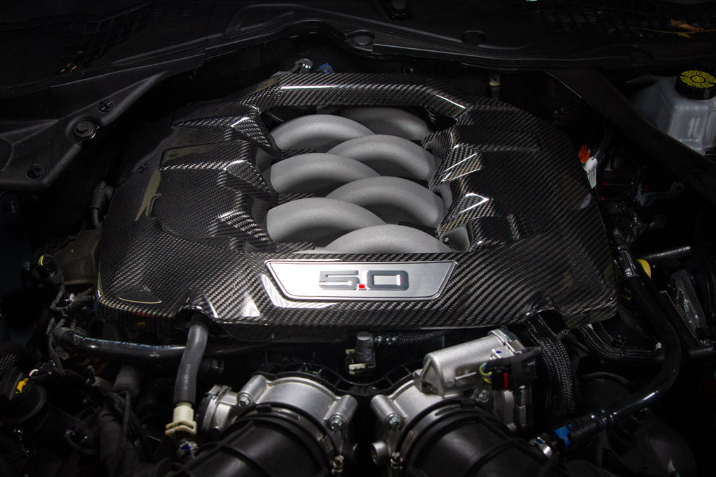 Carbon Fiber Engine Cover -  Ford Mustang S650 2024 - Current