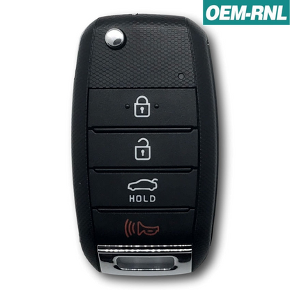 Kia Optima 2014-2015 OEM 4 Button Flip Key Remote FCC: NYODD4TX1306-TFL