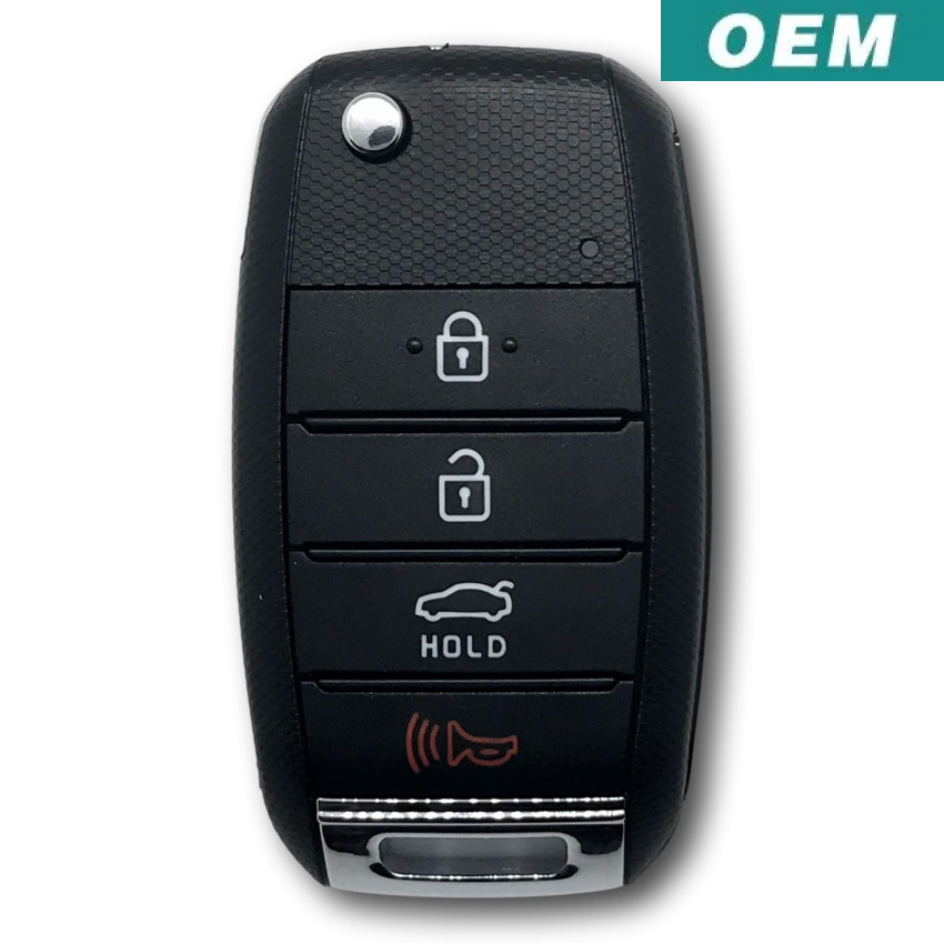 Kia Optima 2014-2015 OEM 4 Button Flip Key Remote FCC: NYODD4TX1306-TFL