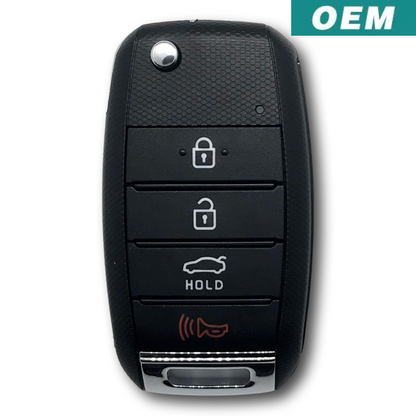 Kia Optima 2014-2015 OEM 4 Button Flip Key Remote FCC: NYODD4TX1306-TFL