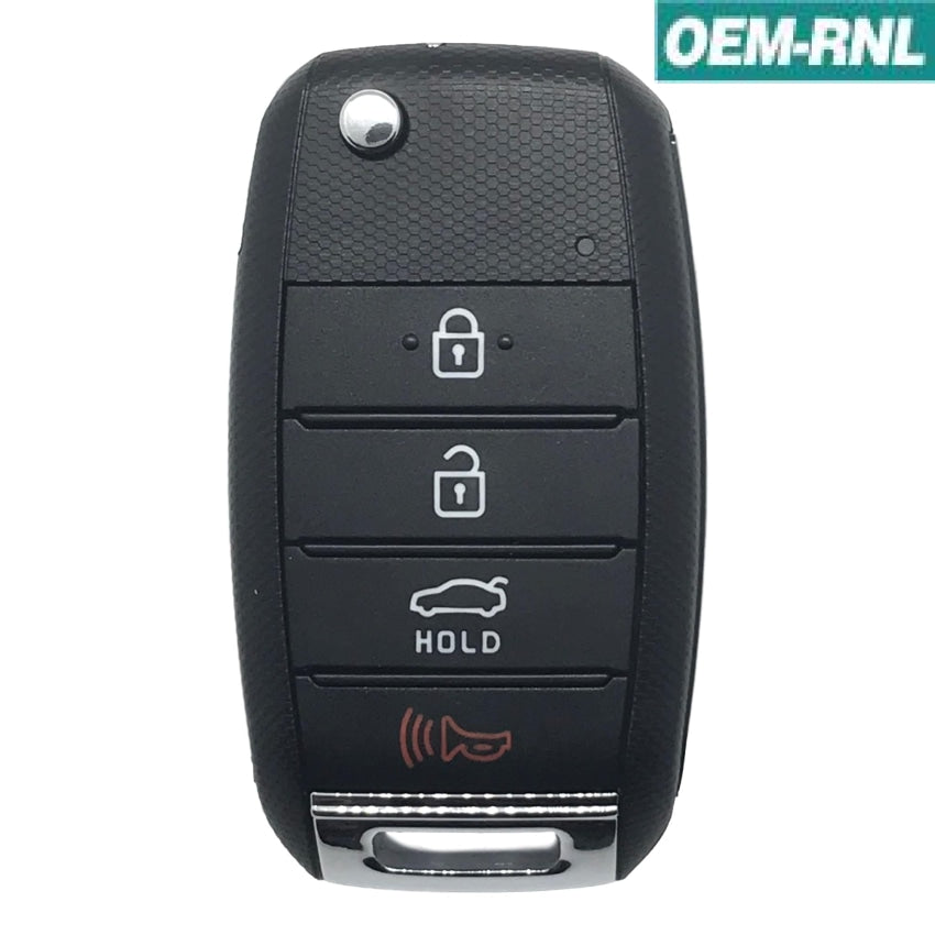 Kia Forte 2017-2018 OEM 4 Button Flip Key Remote OSLOKA-875T 95430-A7200