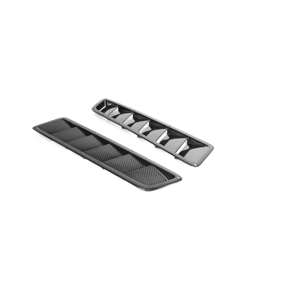 Carbon Fiber Universal Fitment Hood Vents, Long