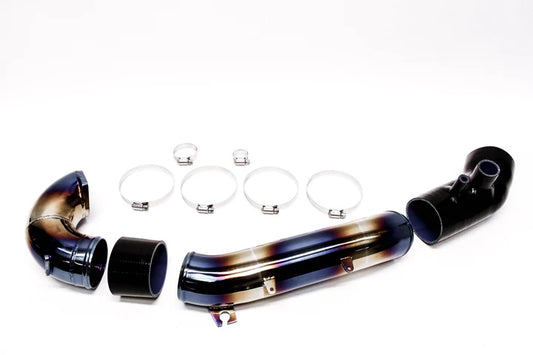 PLM Stainless Steel Turbo Inlet Pipe Kit (Burnt Finish) for 2017-2021 Honda Civic Type R FK8