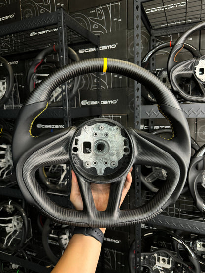 Carismo Steering Wheel For McLaren Super Series - Sport - Matte Carbon - Smooth Leather