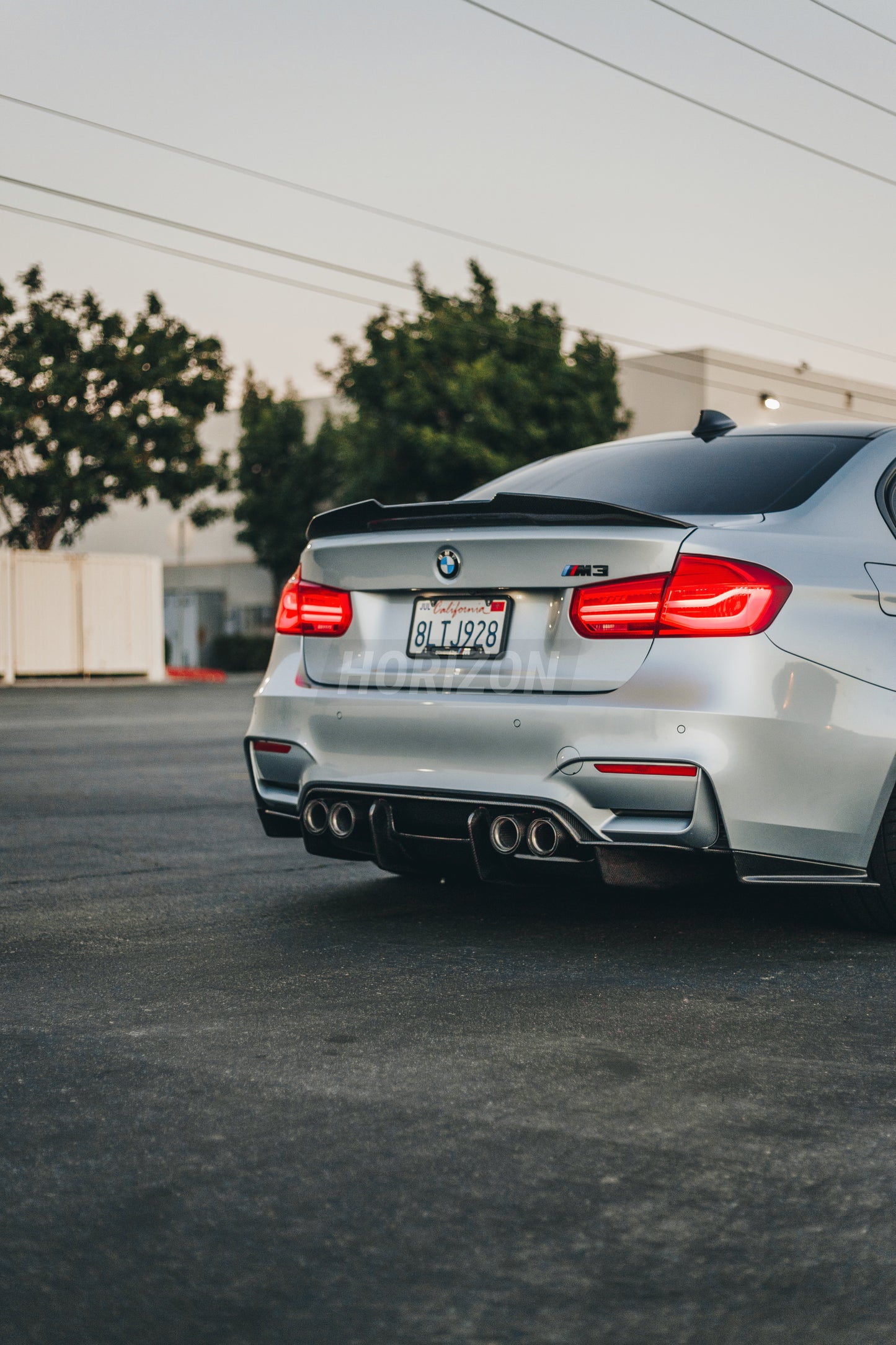 PSM Style (V2) Carbon Fiber Trunk Lip Spoiler - F80 M3 | F30 3-Series