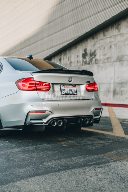 PSM Style (V2) Carbon Fiber Trunk Lip Spoiler - F80 M3 | F30 3-Series