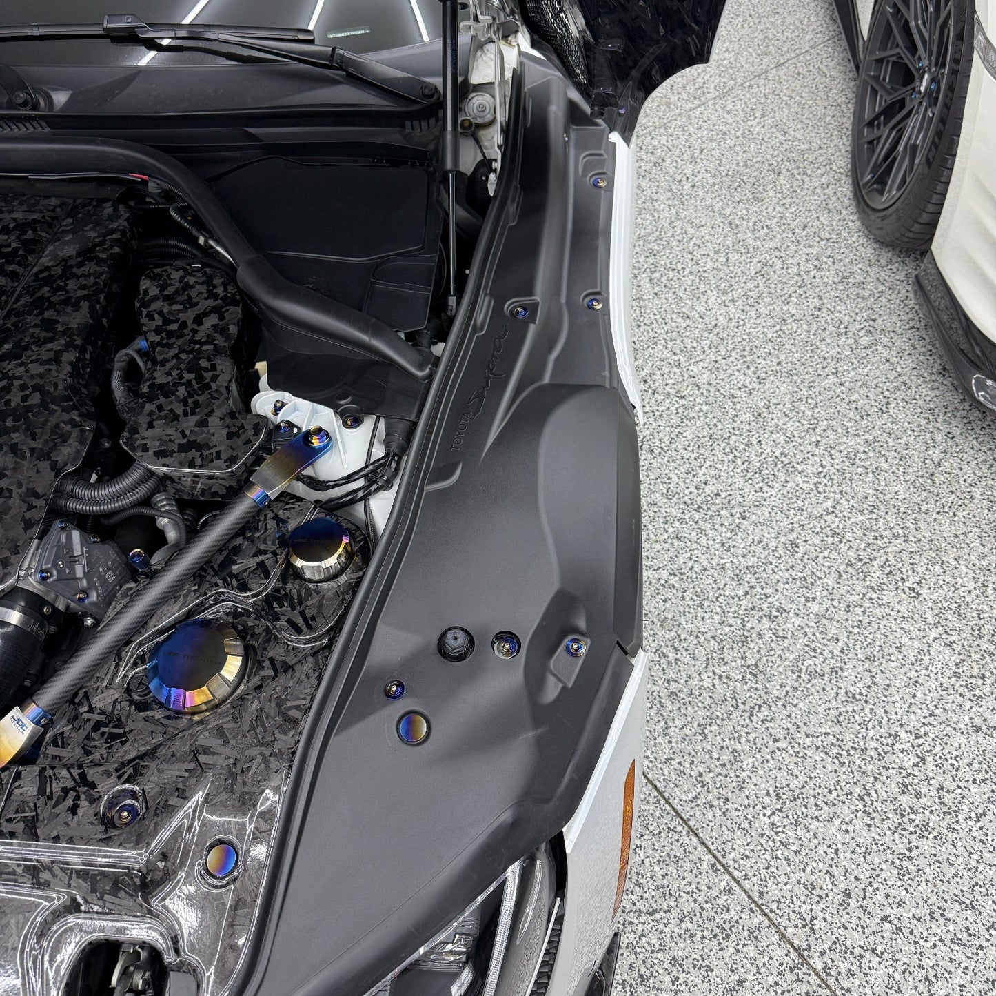 JDC Titanium Fender Plastic Clip Replacement Kit | A90 Toyota Supra