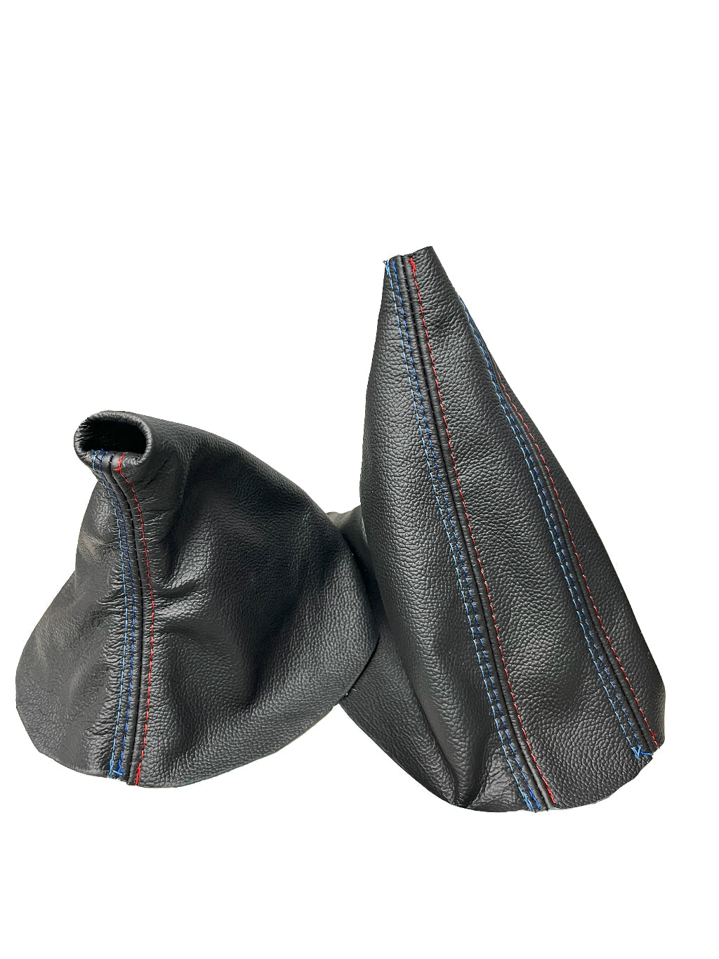 M Stitch Leather Shift & Handbrake Boot Cover 13 Inch For BMW Z3 M3 Coupe E46 1995-2006