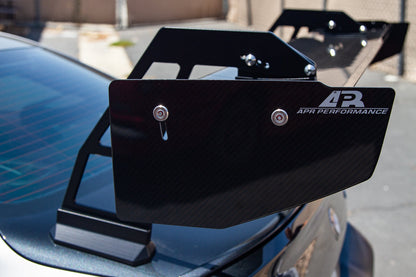 GT250 Carbon Fiber Swan Neck Wing - BMW G42 M240i / G87 M2