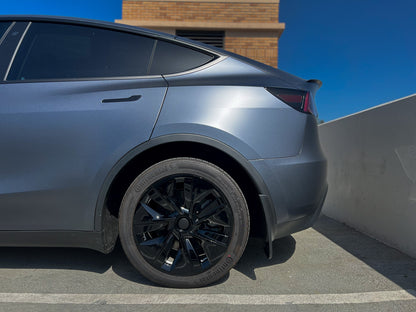 iCBL’s Tesla Model Y Wheel Covers Front & Rear OEM Gemini Style Matte and Gloss Black 2017-2024 (4PCS)