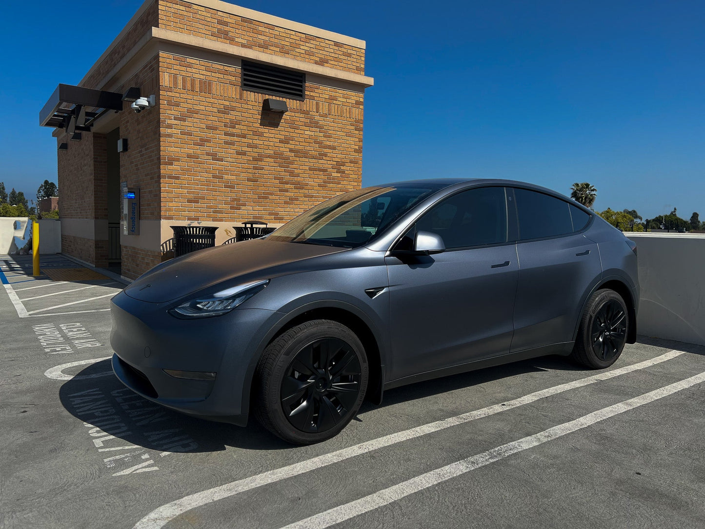 iCBL’s Tesla Model Y Wheel Covers Front & Rear OEM Gemini Style Matte and Gloss Black 2017-2024 (4PCS)