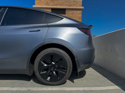 iCBL’s Tesla Model Y Wheel Covers Front & Rear OEM Gemini Style Matte and Gloss Black 2017-2024 (4PCS)