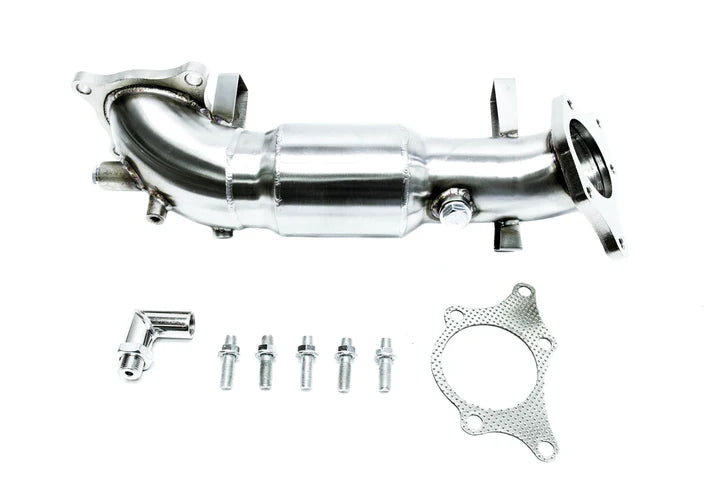 PLM Power Driven V2 3-Inch High-Flow Catted Downpipe for 2017–2021 Honda Civic Type R FK8