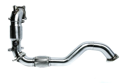 PLM Power Driven Downpipe V2 &amp; Front Pipe V2 Combo with High-Flow Cat for 2017-2021 Honda Civic Type R (FK8