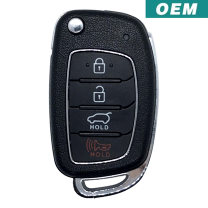 Hyundai Tucson 2015-2019 OEM 4 Button Flip Key TQ8-RKE-4F25