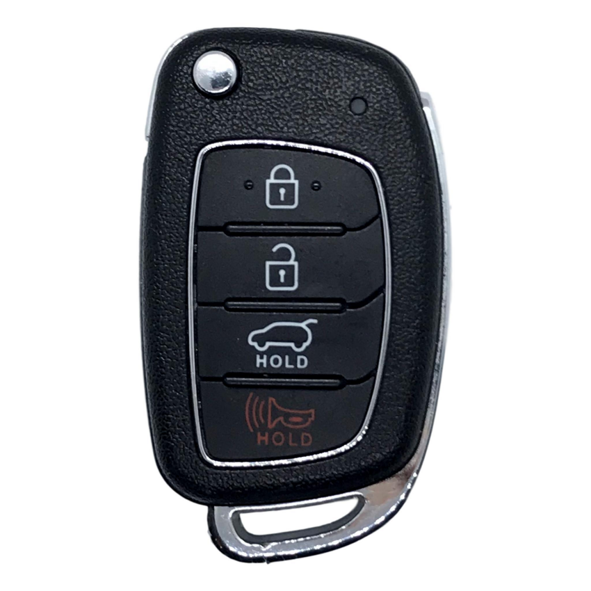 Hyundai Tucson 2015-2019 OEM 4 Button Flip Key TQ8-RKE-4F25