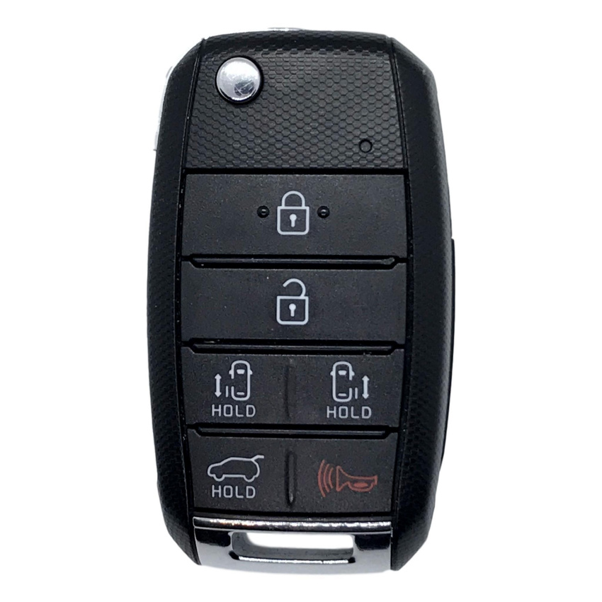 Kia Sedona 2015-2018 OEM 6 Button Flip Key FCC: TQ8-RKE-4F21 | 95430-A9300