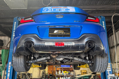 2022-Present Toyota GR86 Subaru BRZ BOSO Style Muffler Delete Axle Back Exhaust