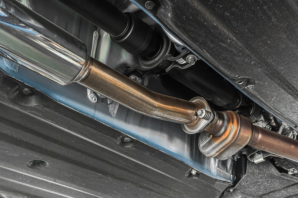 2022-Present Toyota GR86 Subaru BRZ BOSO Style Muffler Delete Burnt Tip Cat Back Exhaust